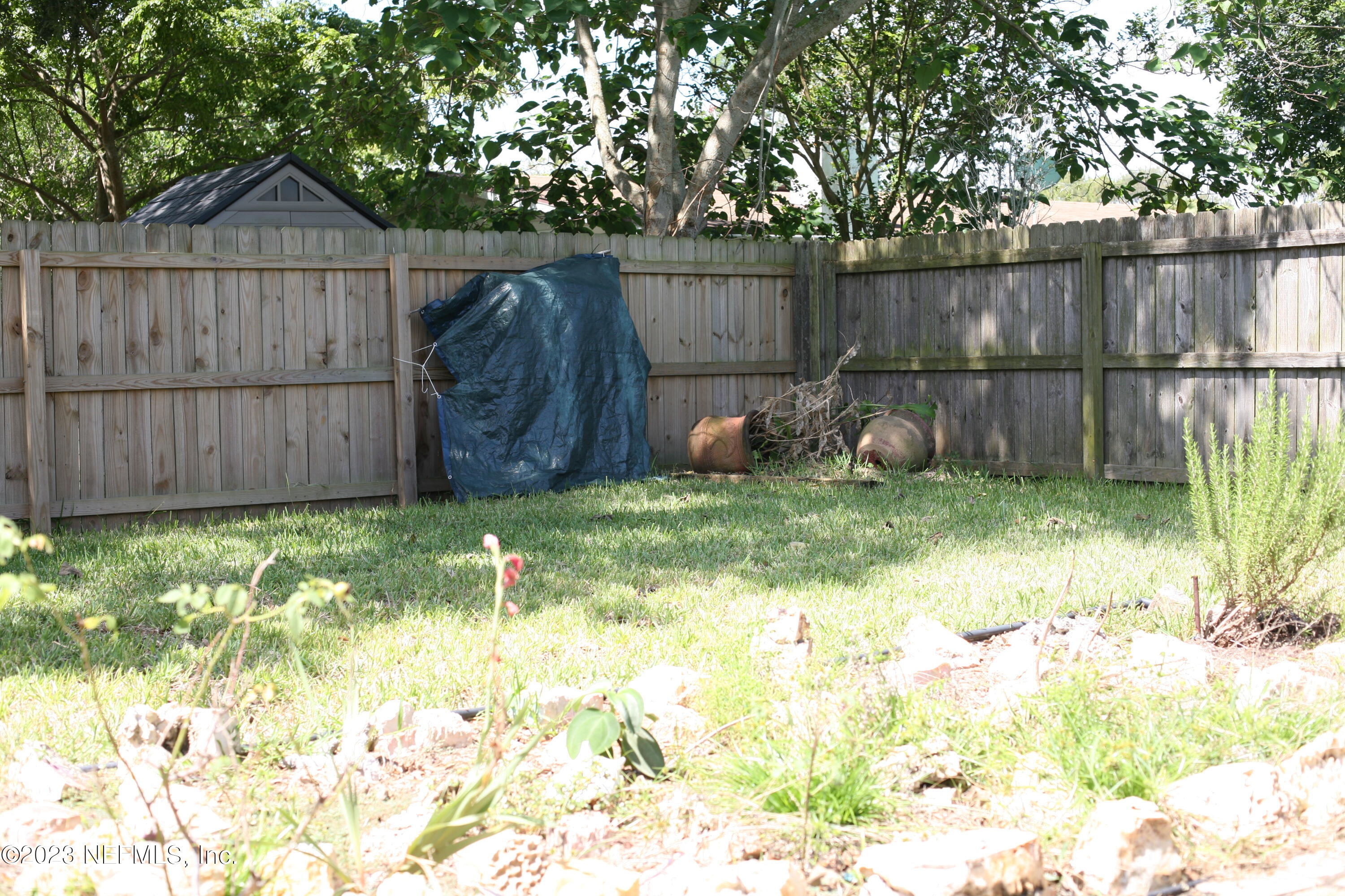 710 Redfin Drive Atlantic Beach, FL 32233 - Photo 33 of 38 a view of backyard with wooden fence