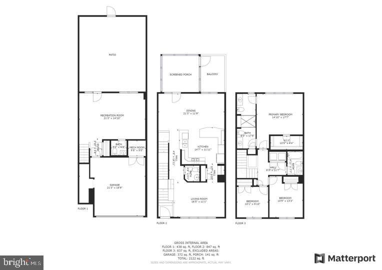 43406 Hopestone Terrace Chantilly, VA 20152 - Photo 29 of 29 Combined Floorplan