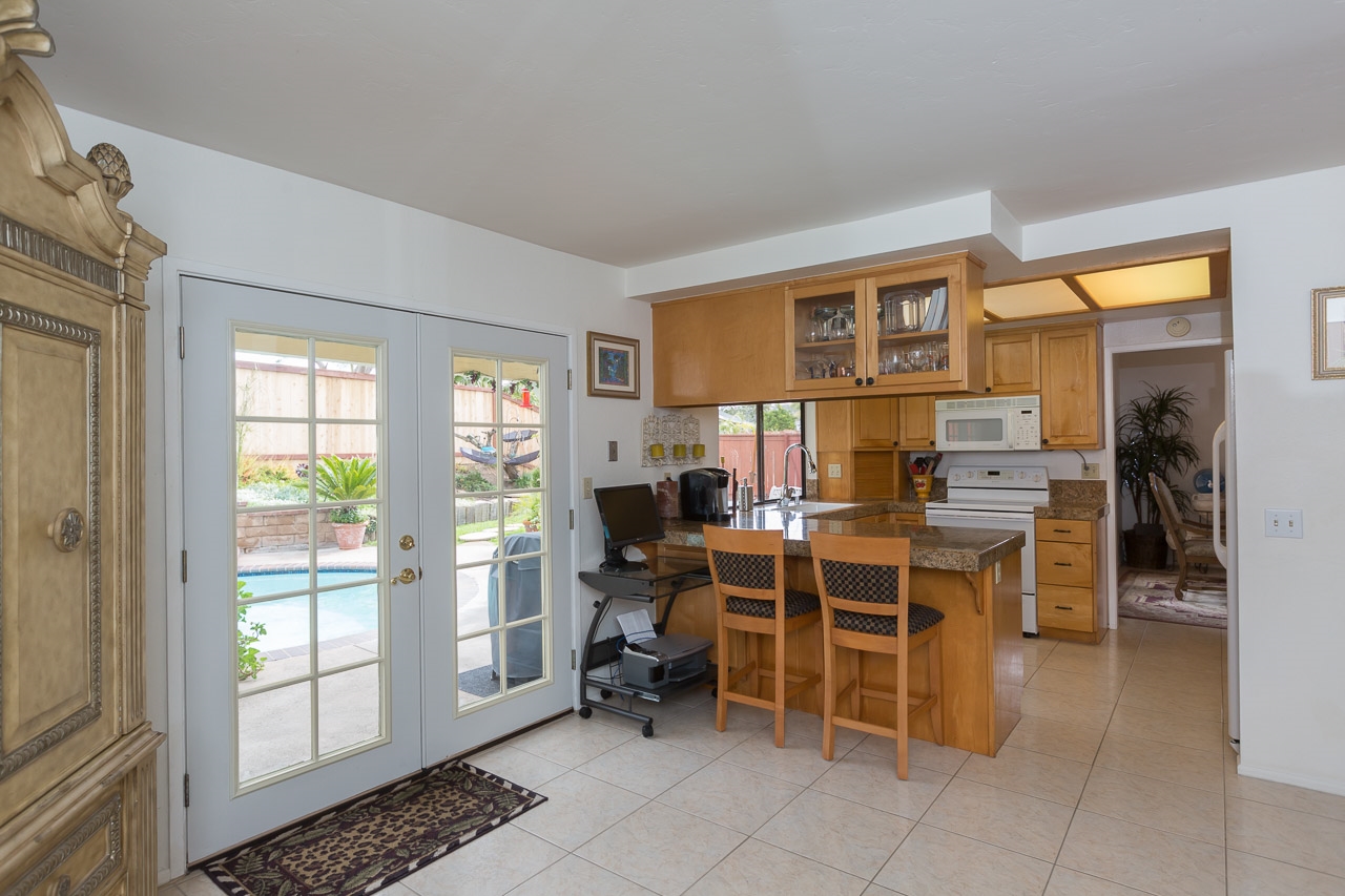 4626 Waverly Road Oceanside, CA 92056 - Photo 5 of 14 french doors open onto backyard patio w/pool