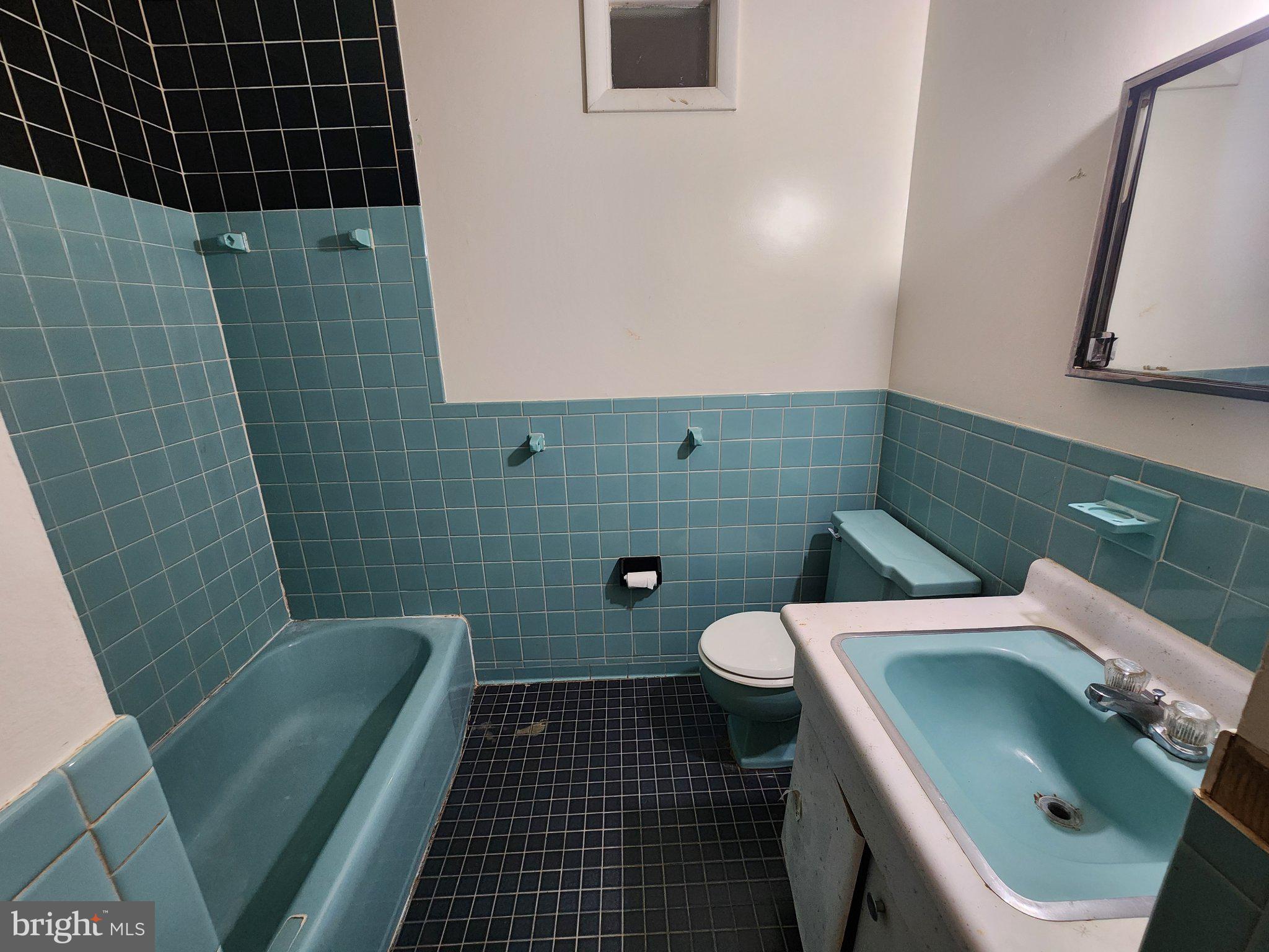2005 Prichard Road Silver Spring, MD 20902 - Photo 13 of 26 Vintage teal bathroom charm.