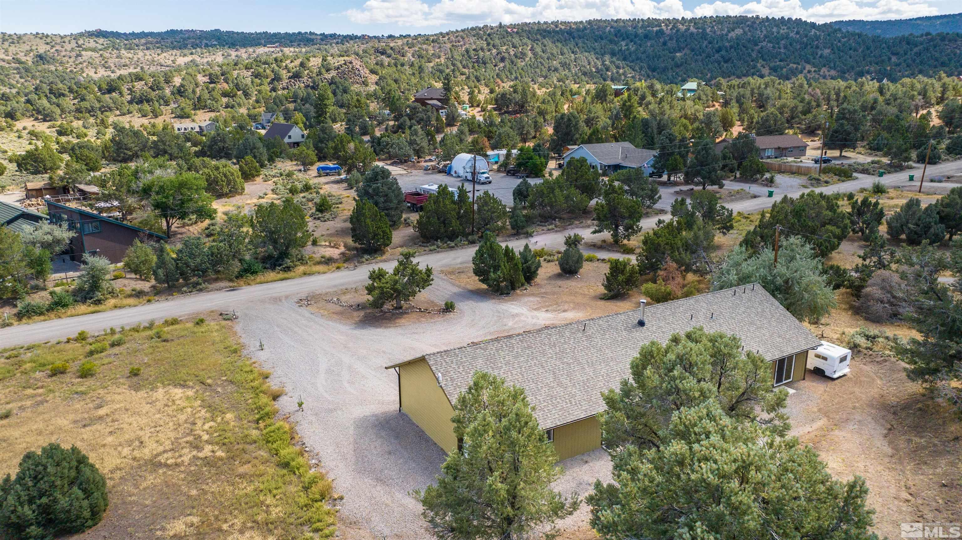 21940 Adobe Road Reno, NV 89521 - Photo 16 of 22 an aerial view of a house with yard