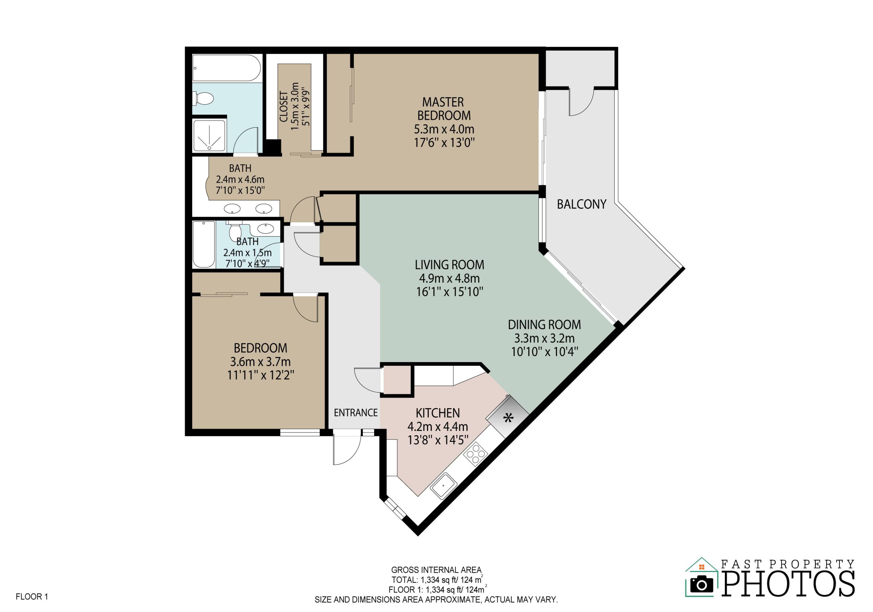 5800 Camino Del Sol, Unit 106 Boca Raton, FL 33433 - Photo 36 of 36 FLOOR PLAN