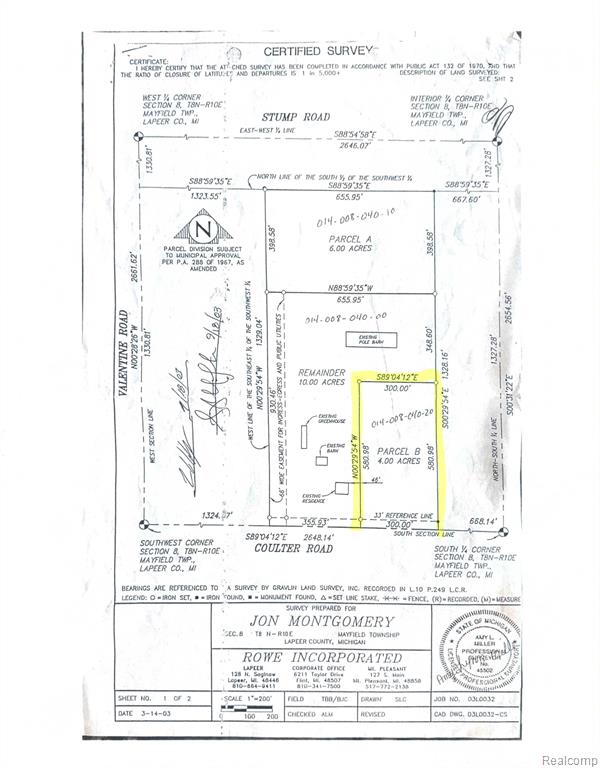 4.00 West Coulter Road Lapeer, MI 48446 - Photo 7 of 7 Gallery Image 7