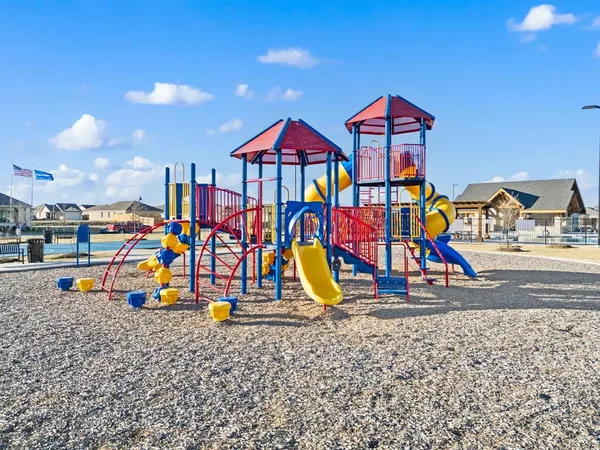 a view of outdoor space with garden and entertaining space