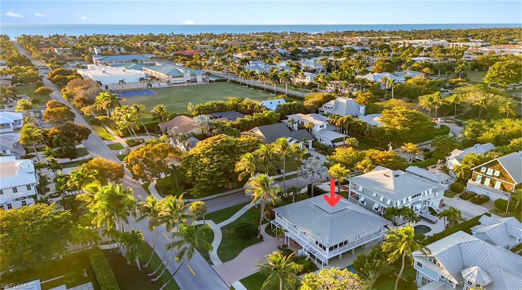 877 7th Street South Naples, FL 34102 - Photo 45 of 45 Aerial perspective of suburban area