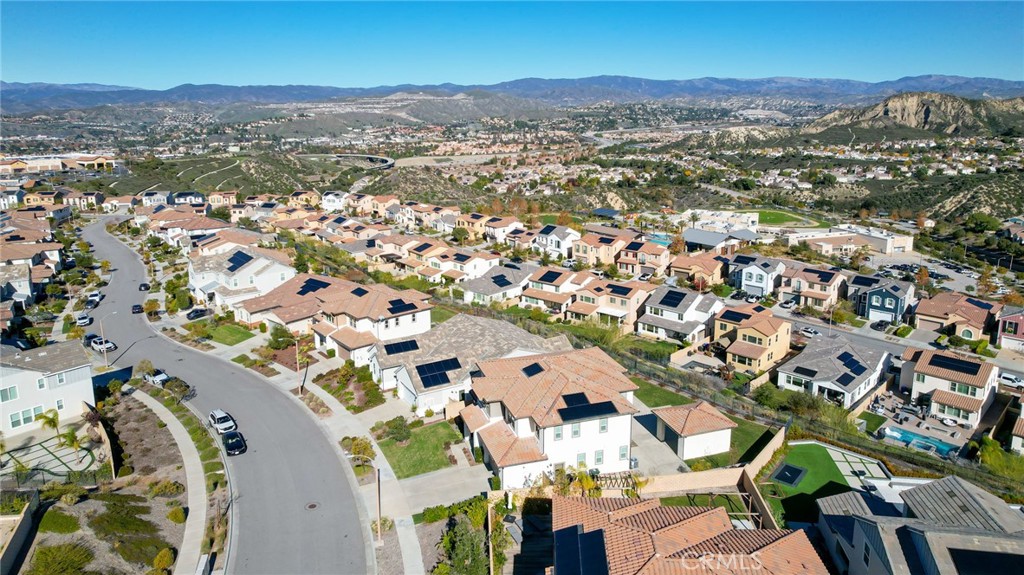 25110 Cherry Ridge Drive Canyon Country, CA 91387 - Photo 4 of 74 an aerial view of residential house with outdoor space