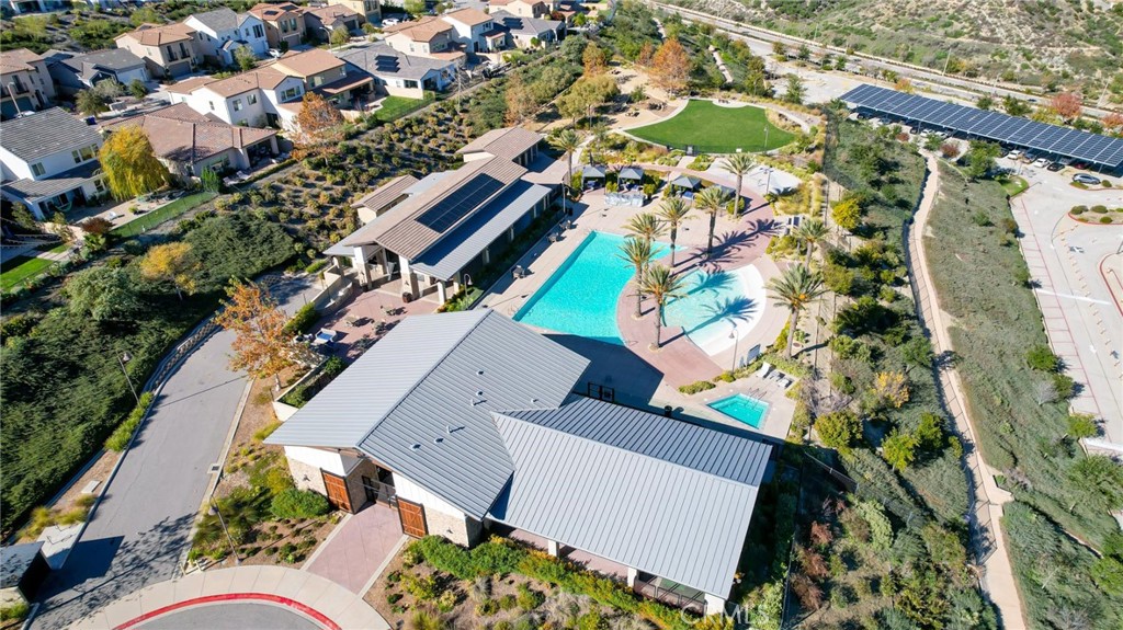 25110 Cherry Ridge Drive Canyon Country, CA 91387 - Photo 6 of 74 an aerial view of a house