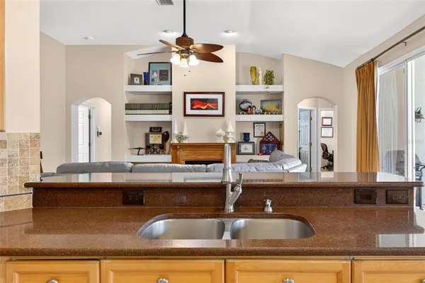a large bathroom with a large tub sink shower and mirror
