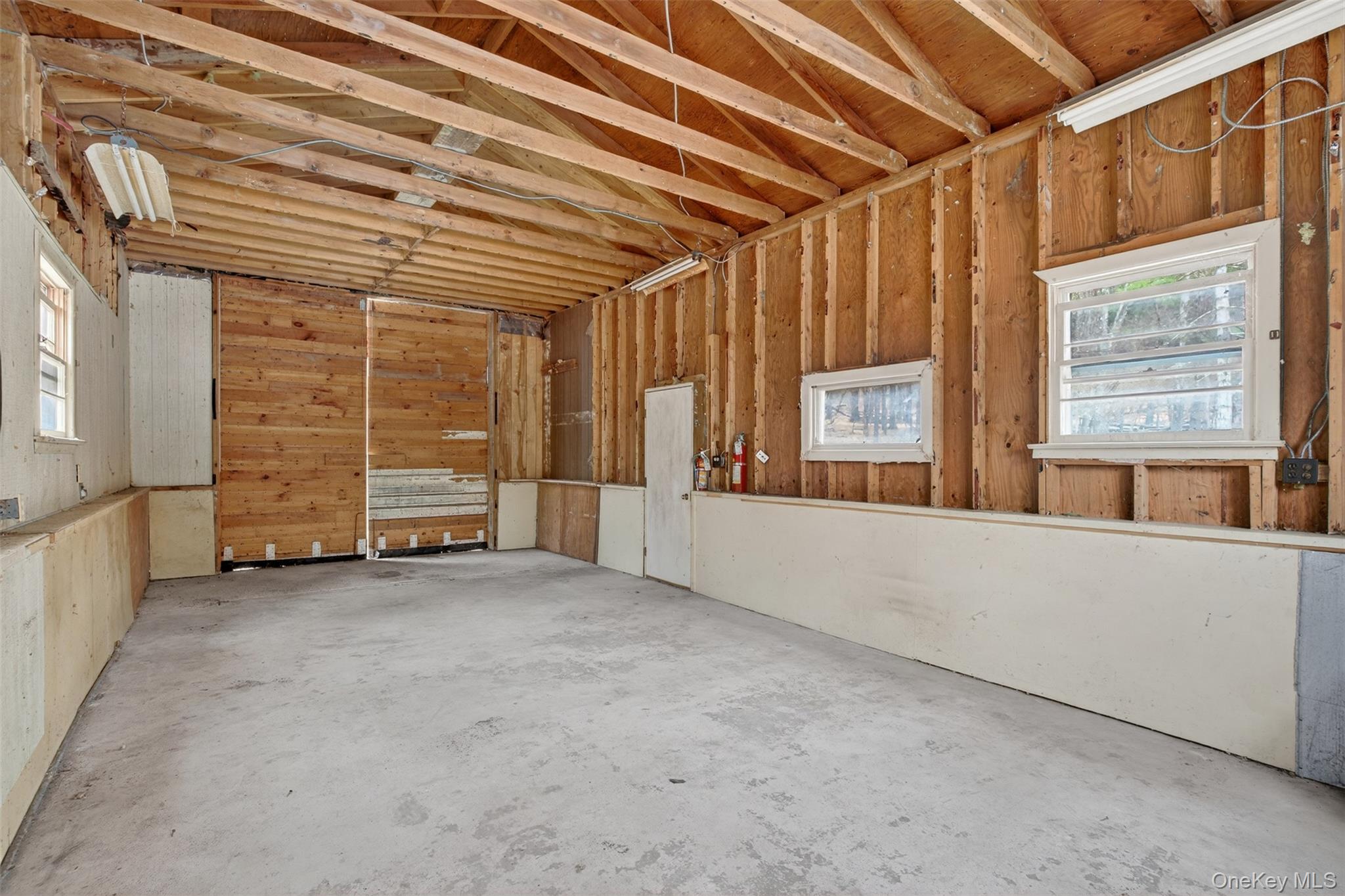 55 Ginger Road High Falls, NY 12440 - Photo 32 of 37 a view of an empty room with brick walls