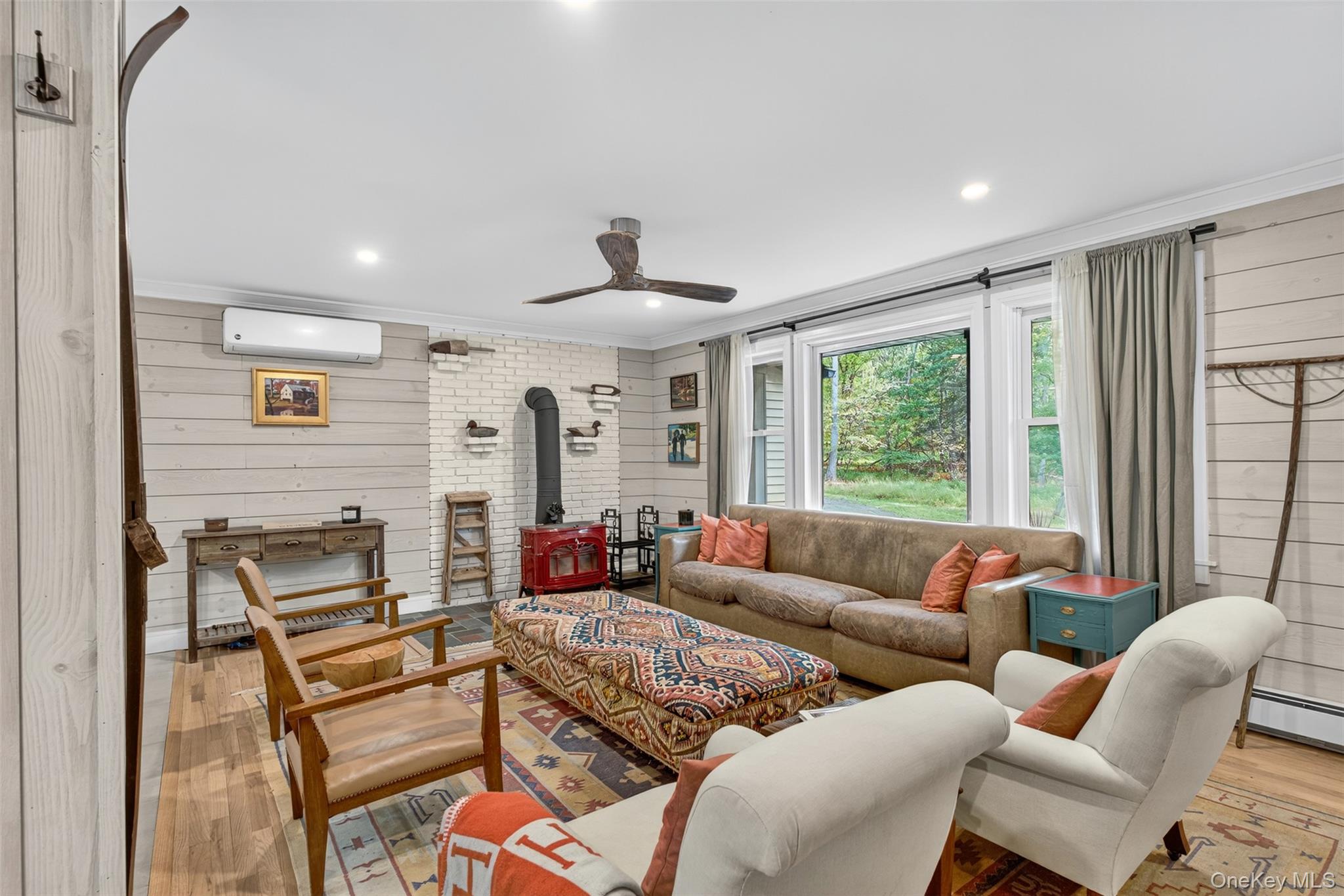 55 Ginger Road High Falls, NY 12440 - Photo 10 of 47 a living room with furniture and a large window
