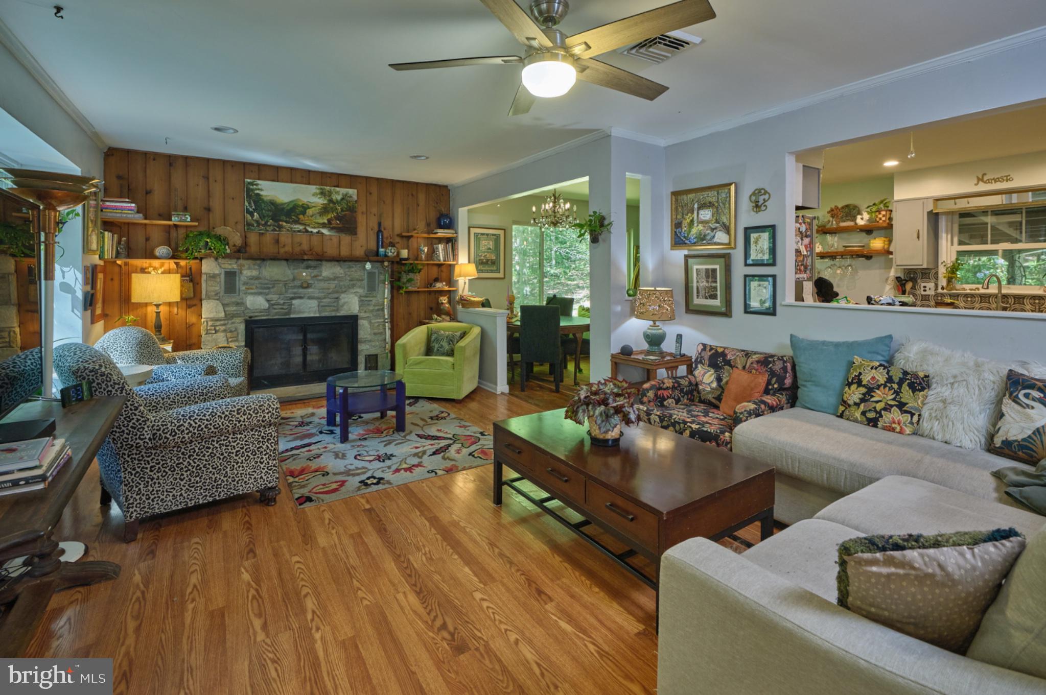 4831 Mountain Top Road West, Unit W New Hope, PA 18938 - Photo 7 of 28 Cozy living space with natural light.