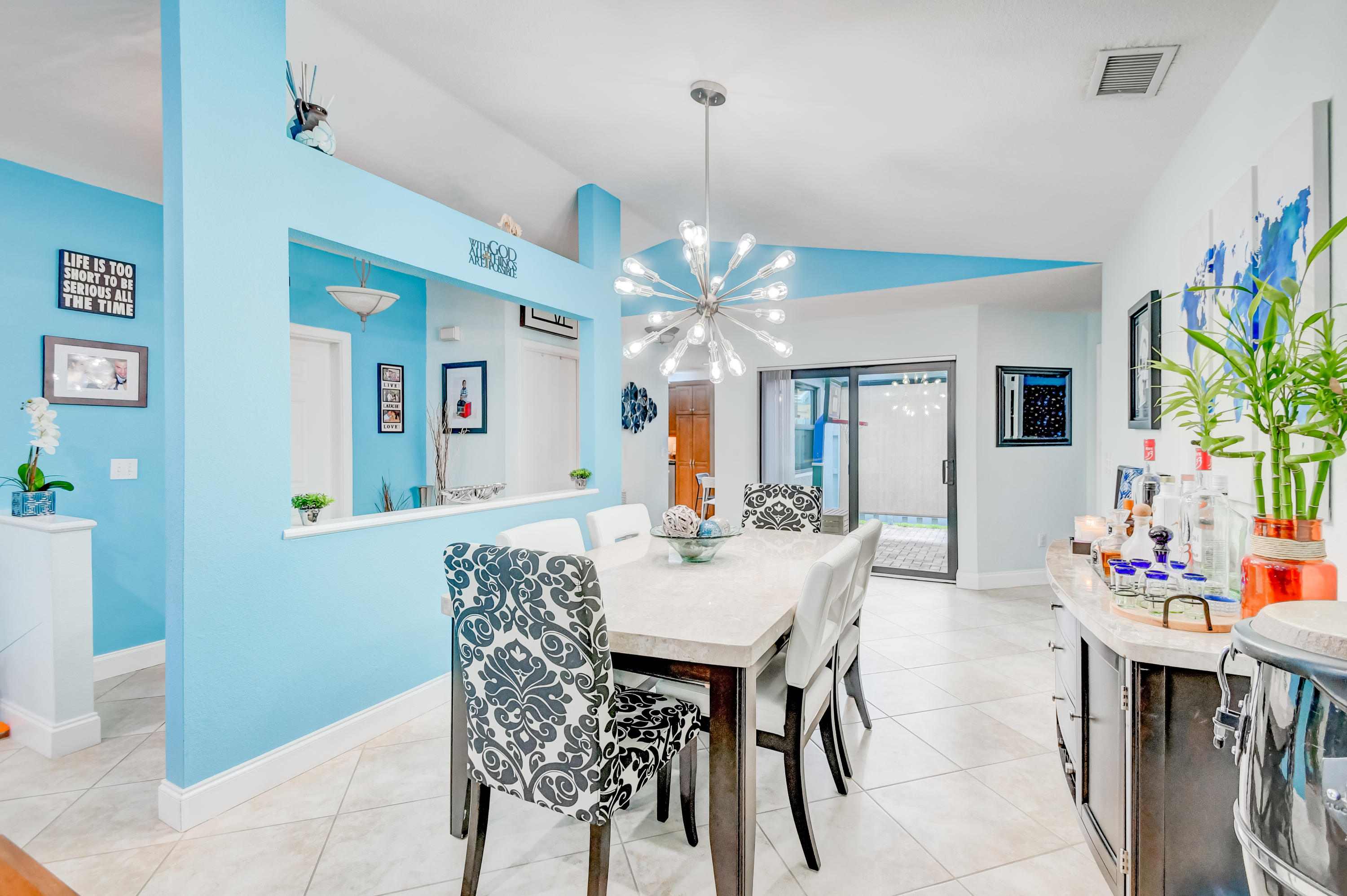 9103 Southwest 20th Street, Unit A Boca Raton, FL 33428 - Photo 12 of 52 Dining room!