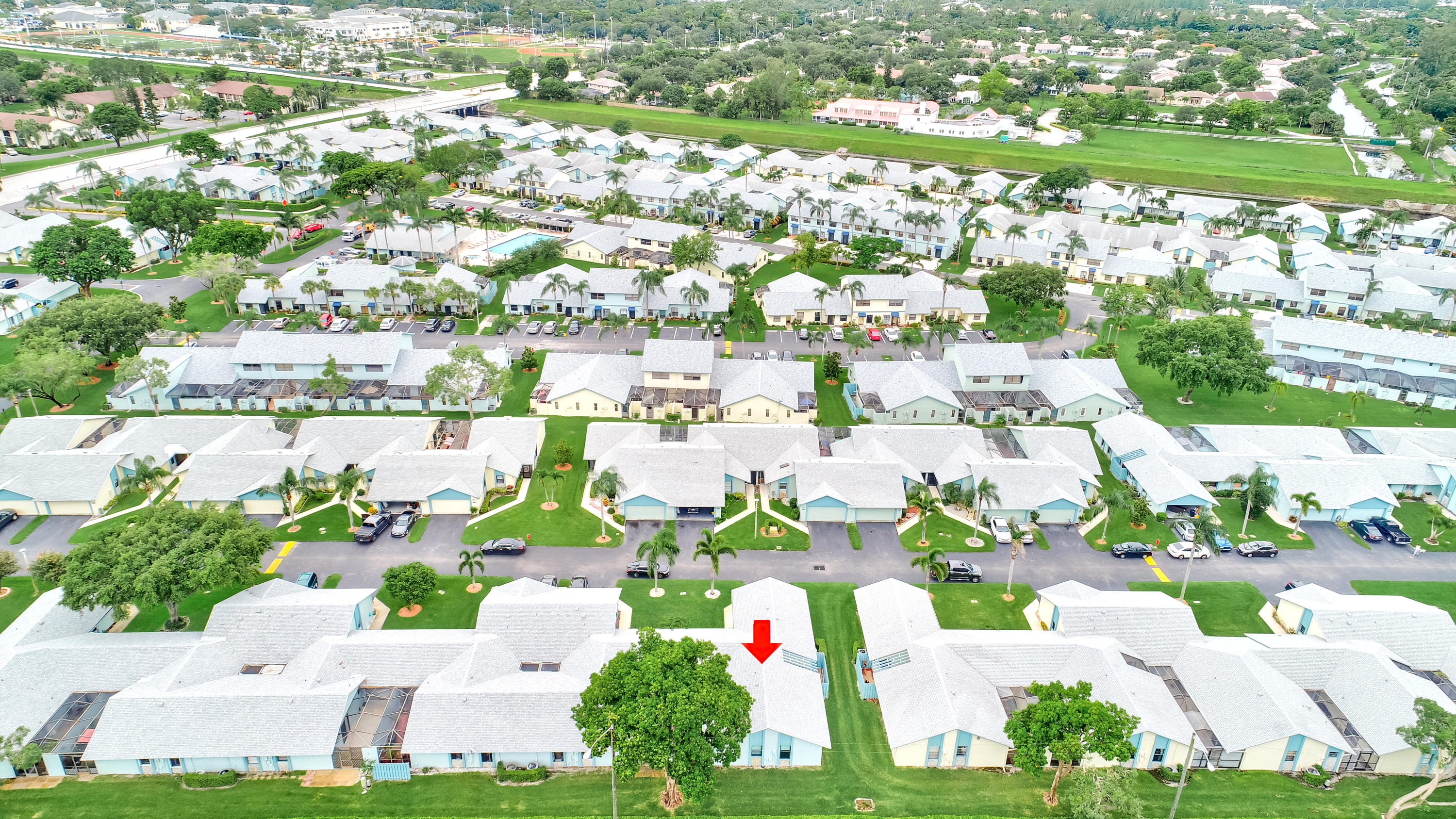 9103 Southwest 20th Street, Unit A Boca Raton, FL 33428 - Photo 31 of 52 Drone