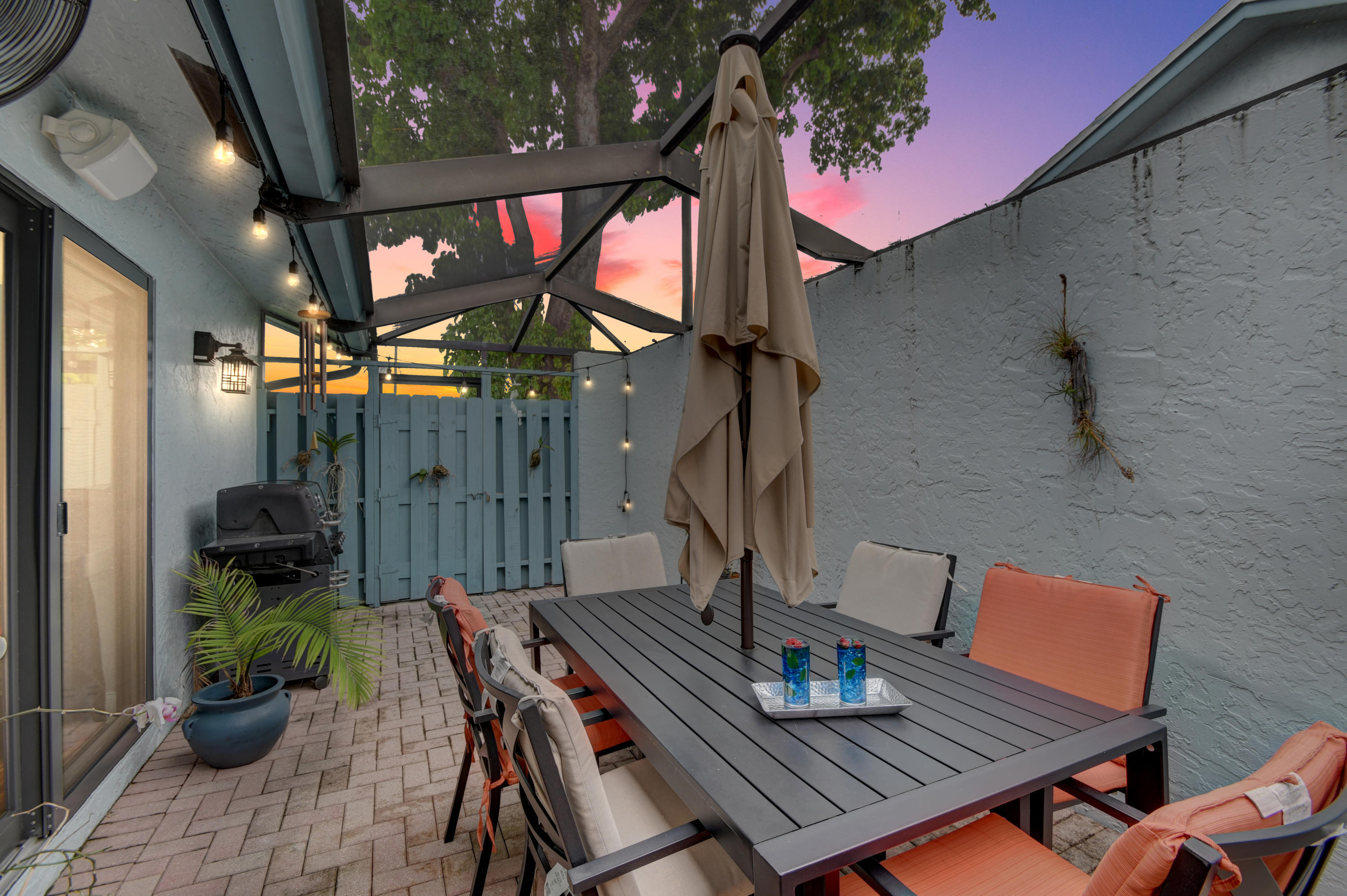 9103 Southwest 20th Street, Unit A Boca Raton, FL 33428 - Photo 33 of 52 Twilight Patio