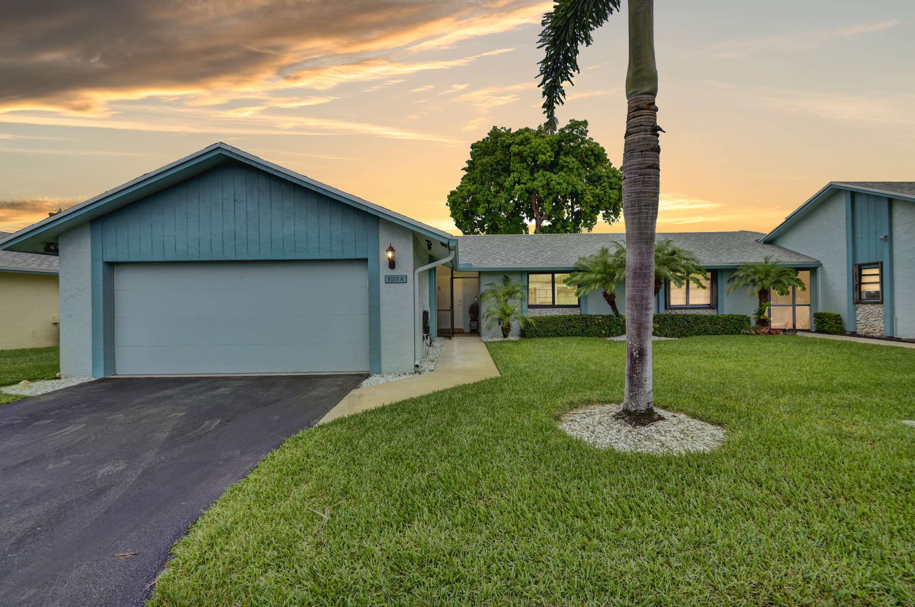 9103 Southwest 20th Street, Unit A Boca Raton, FL 33428 - Photo 44 of 52 Twilight