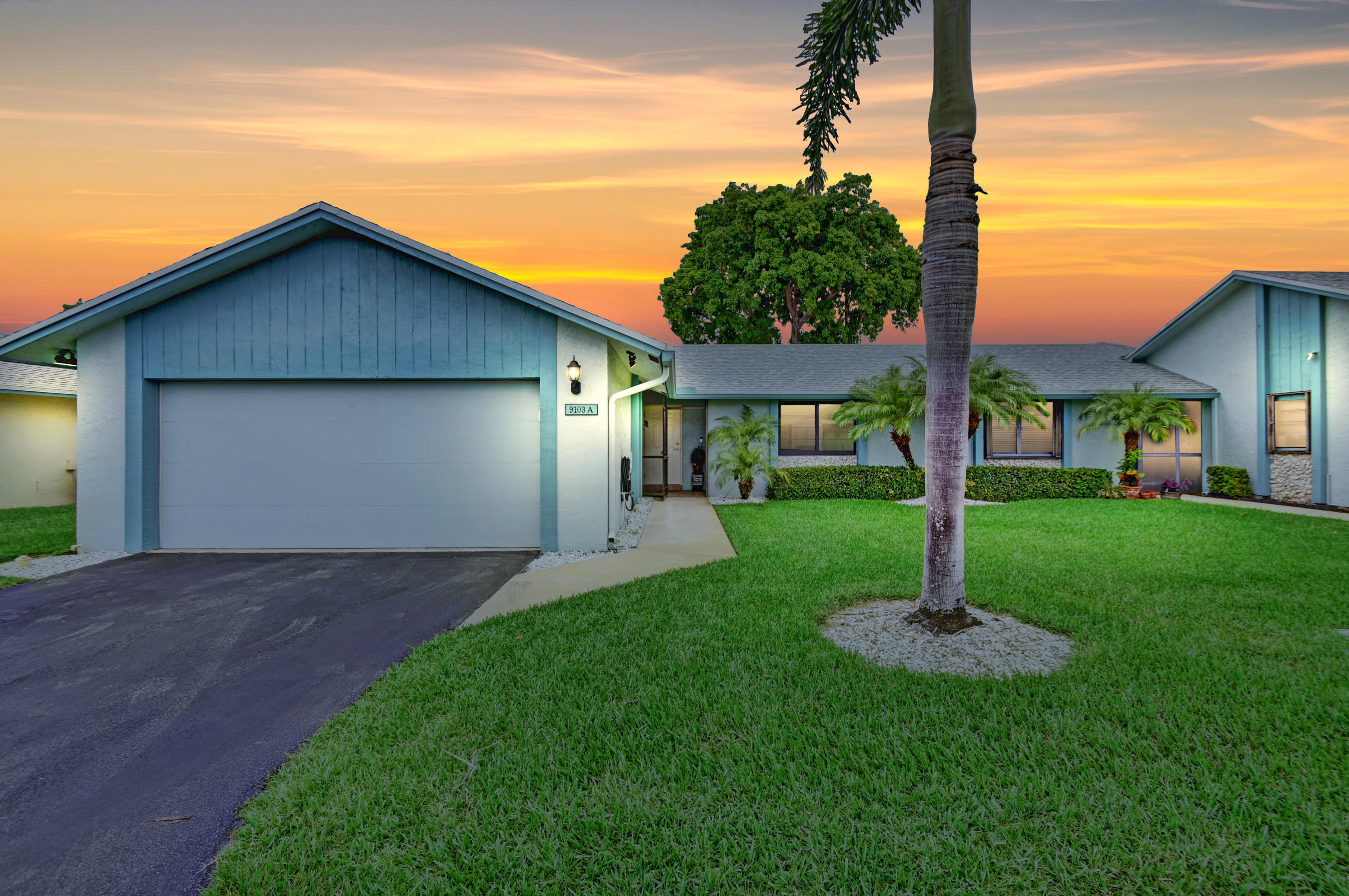 9103 Southwest 20th Street, Unit A Boca Raton, FL 33428 - Photo 46 of 52 Twilight