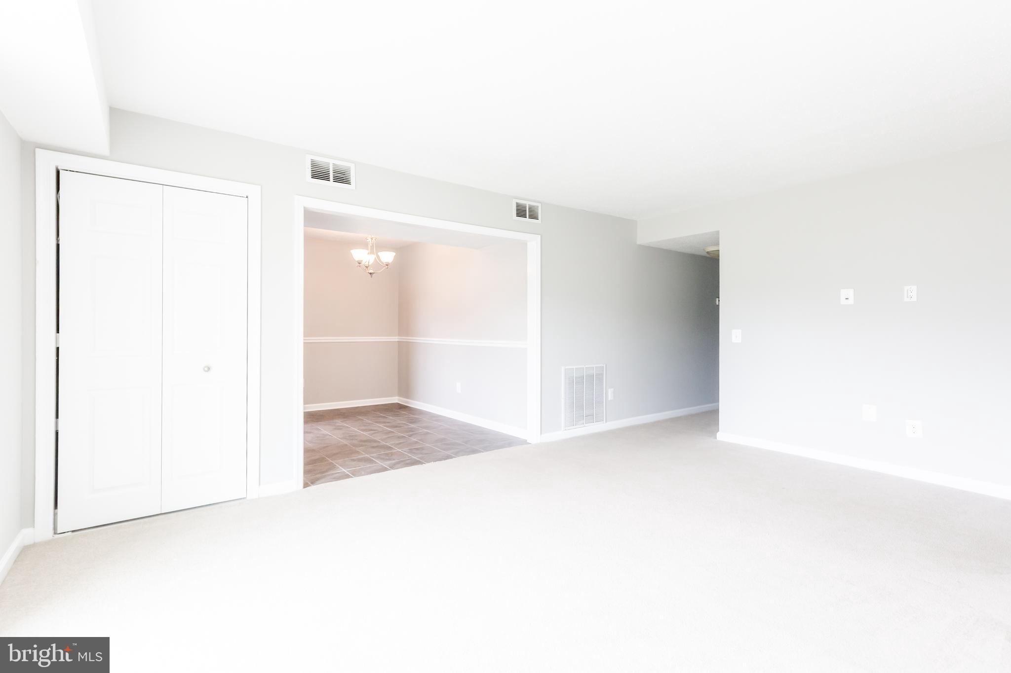 Spacious and sunlit living room