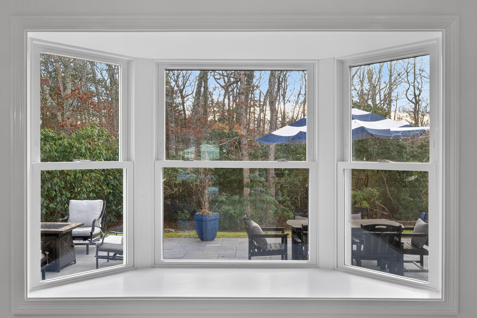 24 Surrey Lane Sandwich, MA 02563 - Photo 12 of 61 a view of a room with a wooden floor and a window
