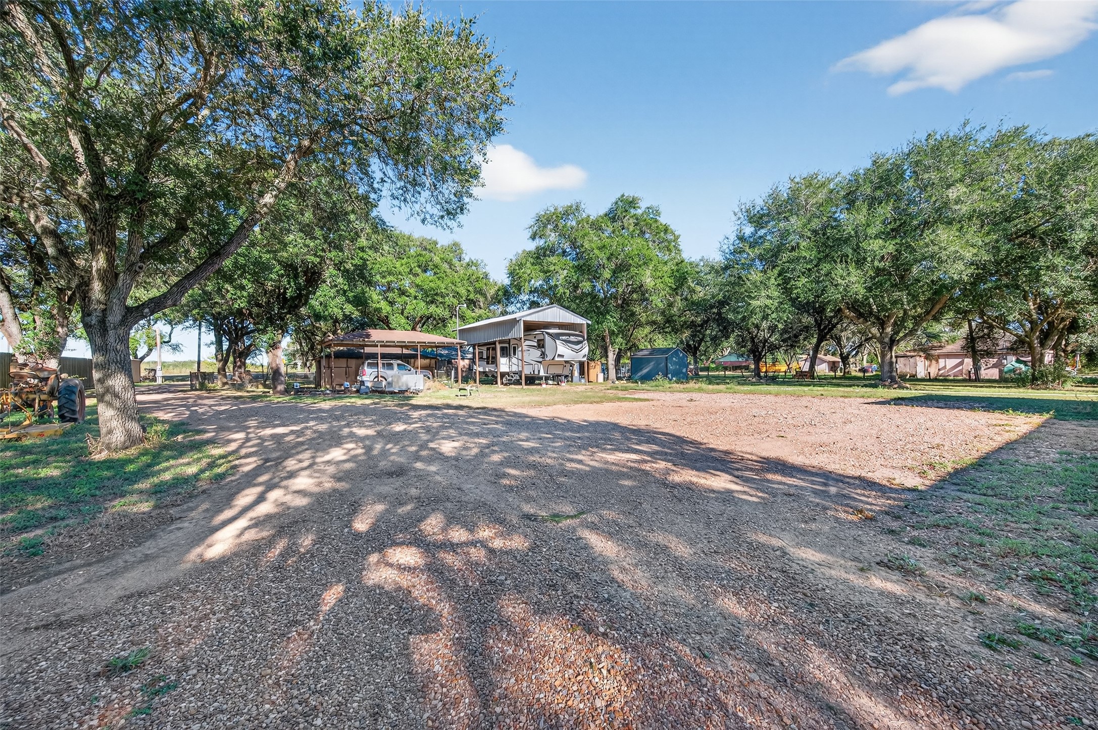 402 FM 360 Road Beasley, TX 77417 - Photo 10 of 12 a view of a yard with plants and trees