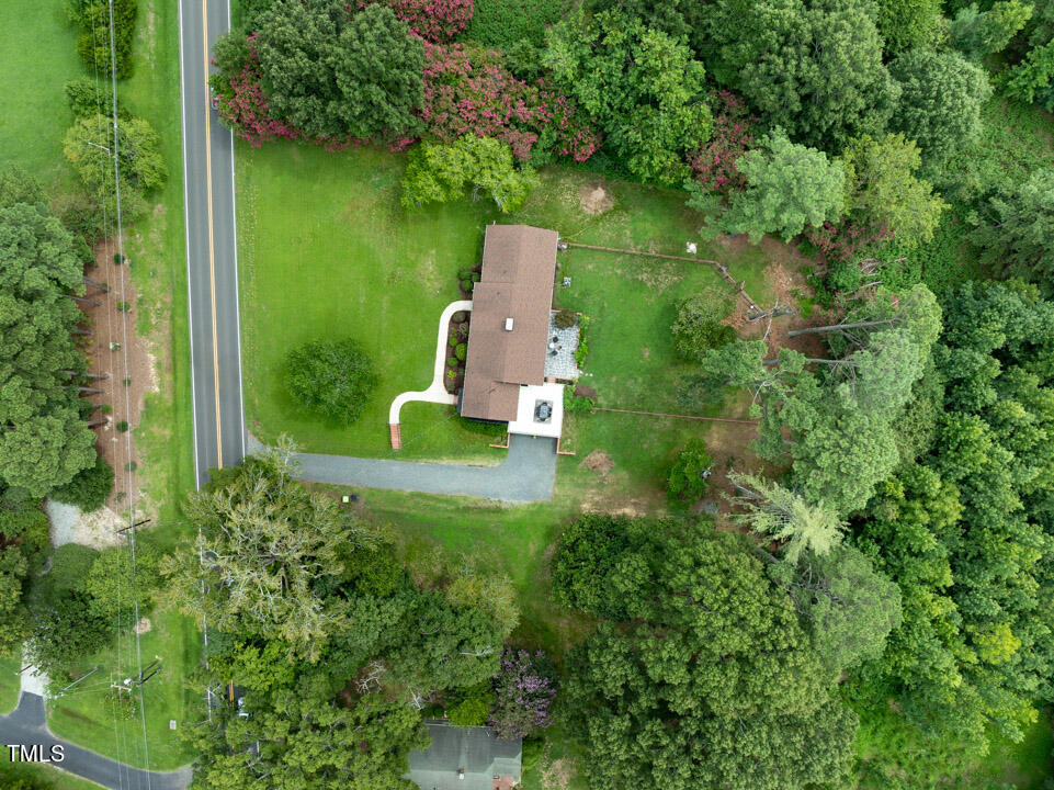 4621 Erwin Road Durham, NC 27705 - Photo 34 of 40 an aerial view of a house with a yard