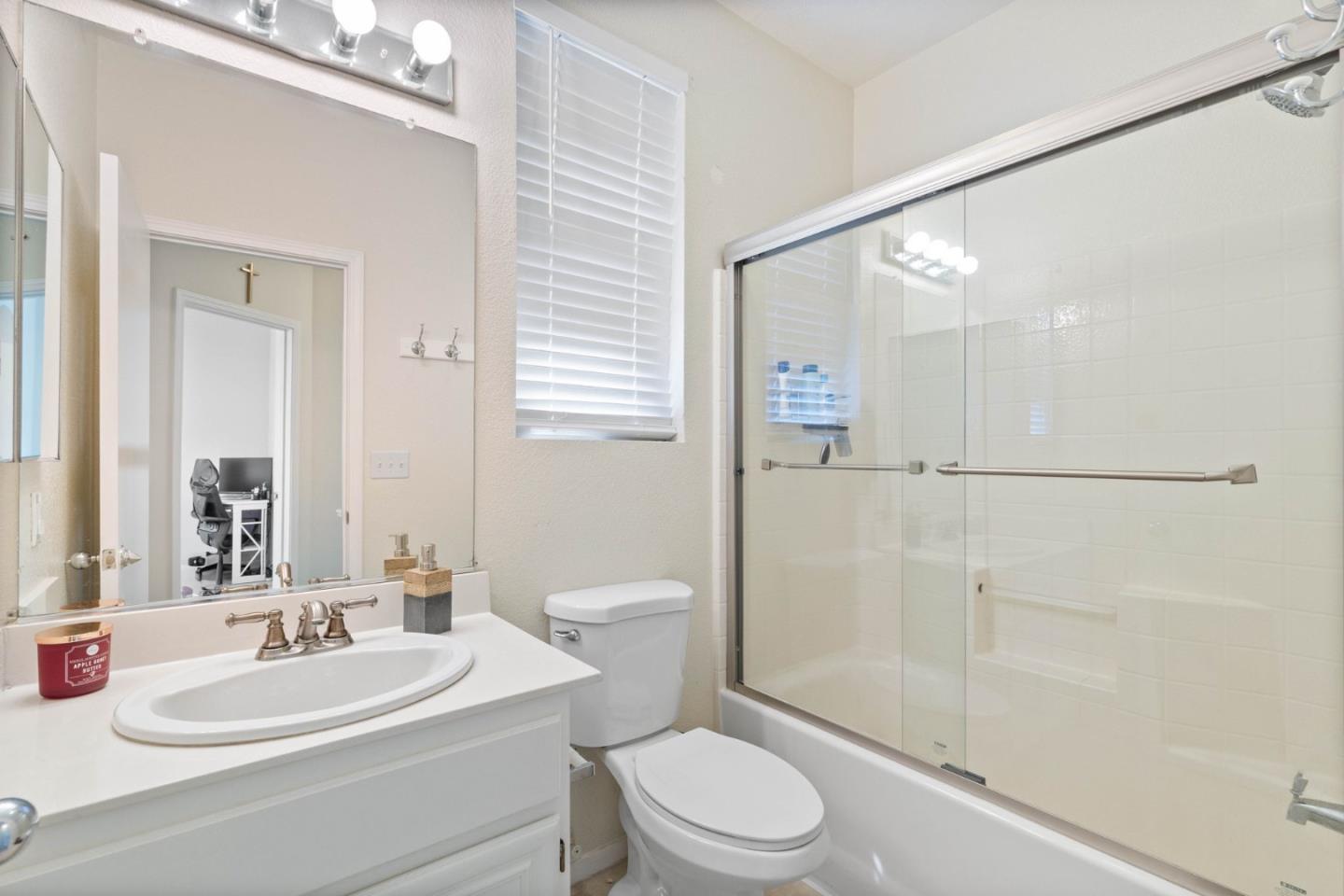 3337 Midtown Place San Jose, CA 95136 - Photo 20 of 32 a bathroom with a sink a toilet and shower