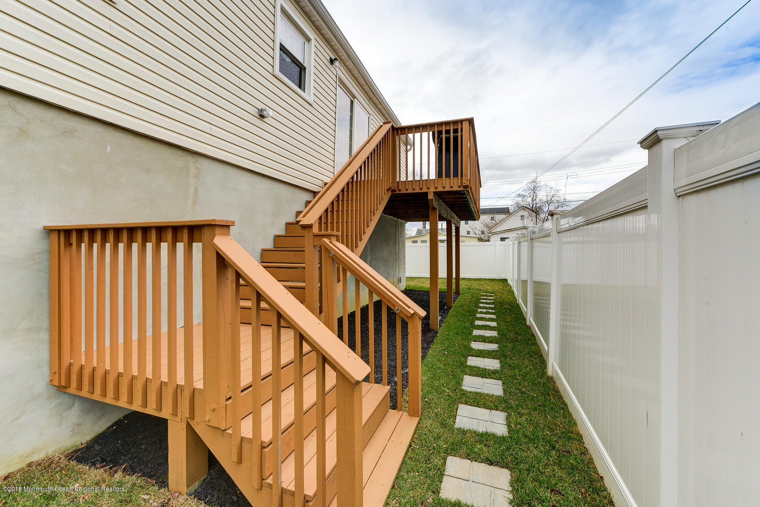 417 Pine Street Union Beach, NJ 07735 - Photo 19 of 20 Back Deck Entrance