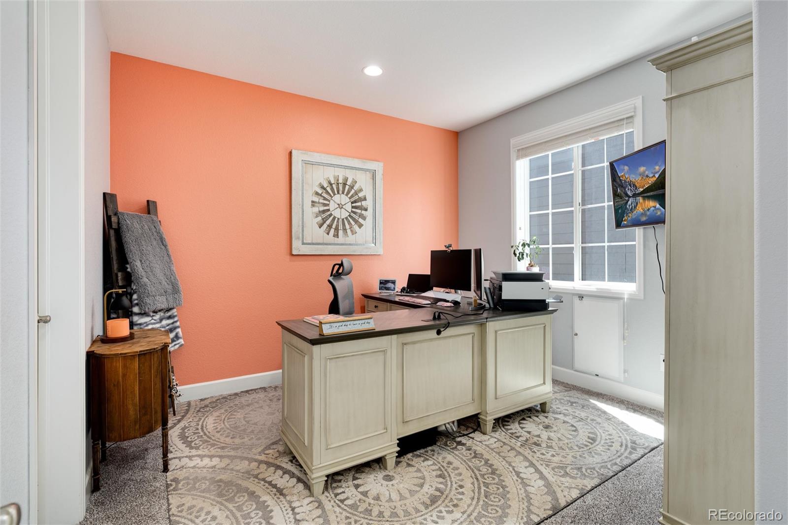 14390 Double Dutch Loop Parker, CO 80134 - Photo 22 of 50 a view of a workspace with furniture and a window