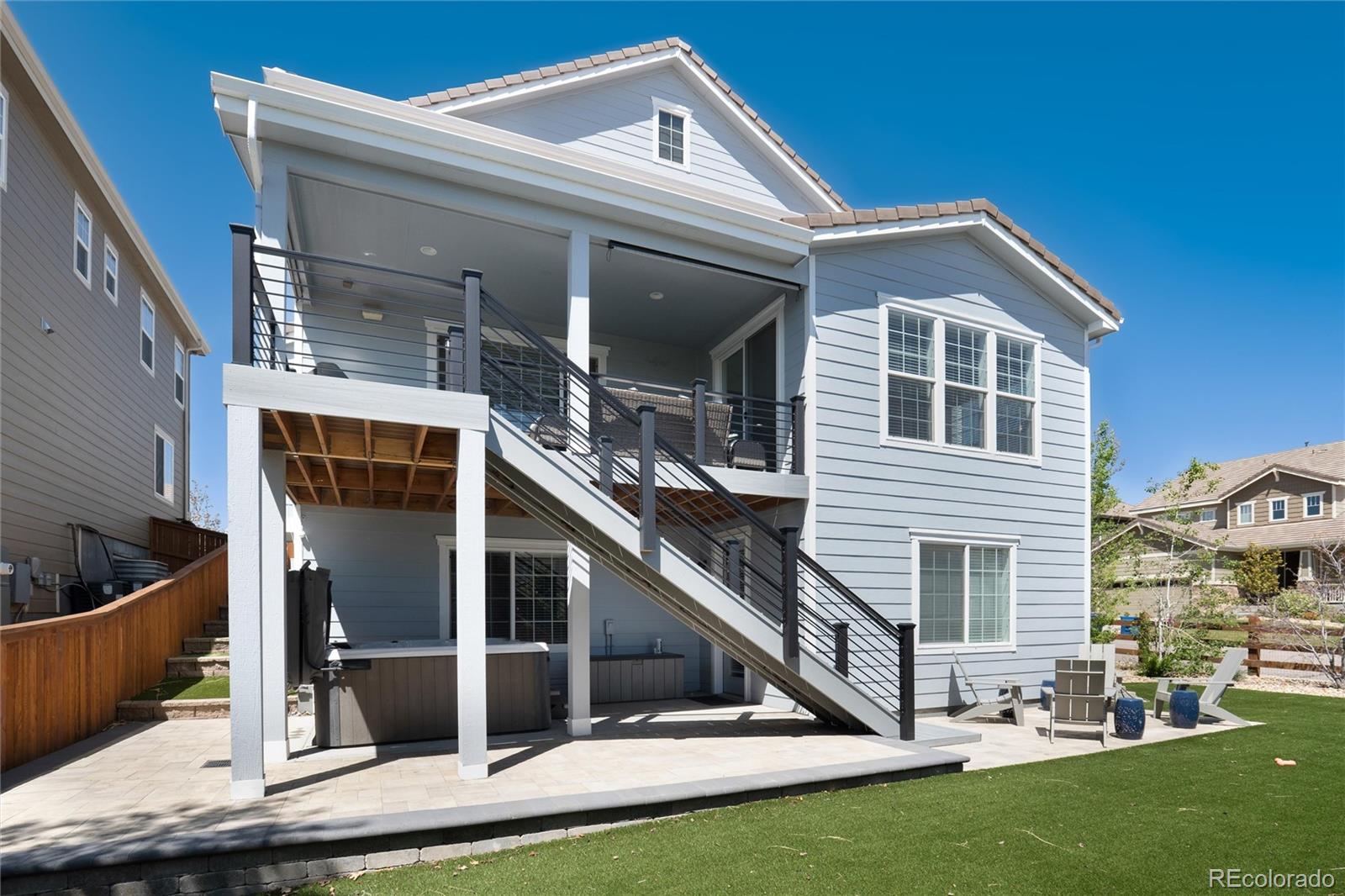 14390 Double Dutch Loop Parker, CO 80134 - Photo 49 of 50 a front view of house with yard