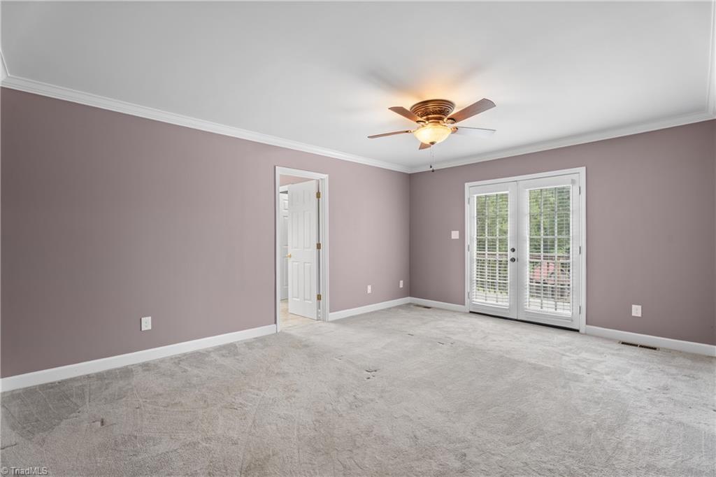 2531 Slate Road King, NC 27021 - Photo 21 of 40 Primary Bedroom that walks out to private deck