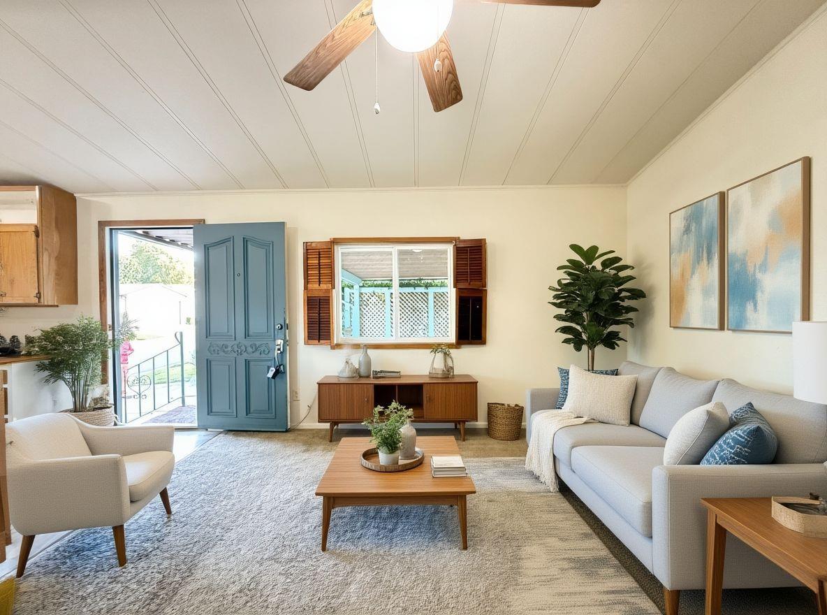 1556 Crown Road, Unit 1556 Petaluma, CA 94954 - Photo 19 of 21 a living room with furniture and a large window