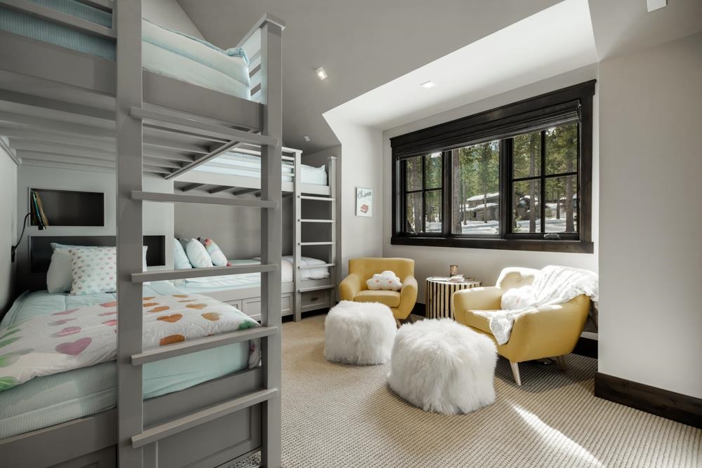 8454 Newhall Drive Truckee, CA 96161 - Photo 16 of 21 a bedroom with furniture and a window