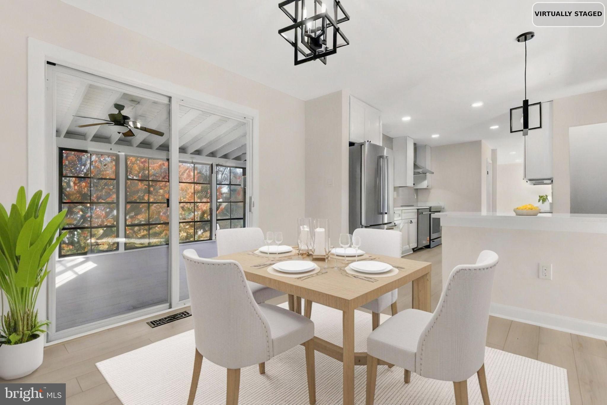 9 Joshua Tree Court Gaithersburg, MD 20878 - Photo 16 of 63 a view of a dining room with furniture