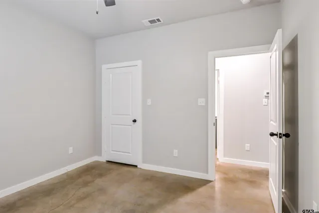a view of a bathroom with a shower