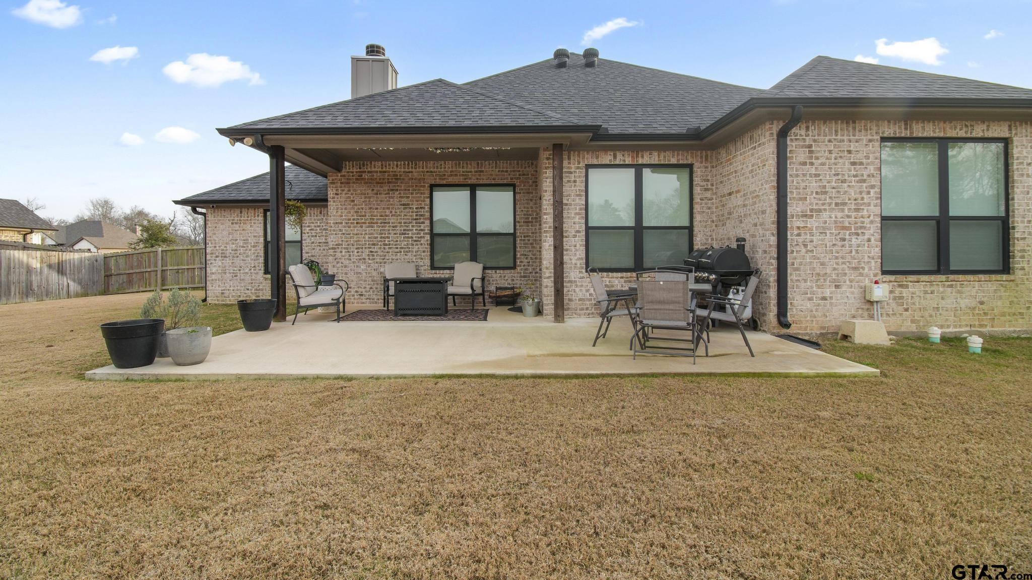 14144 Foxtail Drive Flint, TX 75762 - Photo 31 of 39 a view of a house with patio