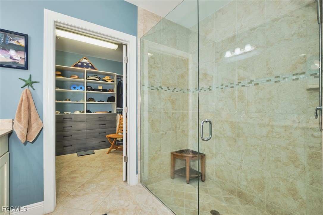 11856 Arboretum Run Drive, Unit 102 Fort Myers, FL 33913 - Photo 25 of 47 a bathroom with a shower