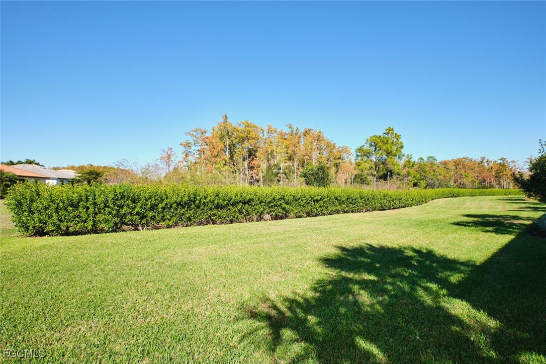 11856 Arboretum Run Drive, Unit 102 Fort Myers, FL 33913 - Photo 34 of 47 a view of an outdoor space and a yard