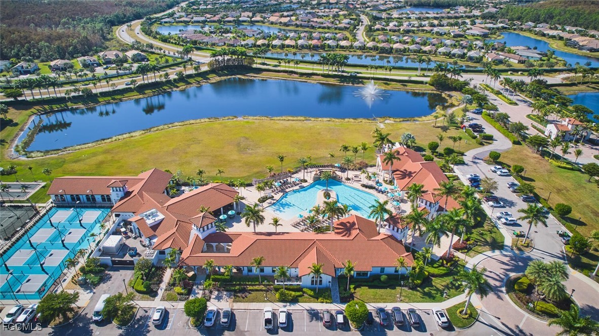 11856 Arboretum Run Drive, Unit 102 Fort Myers, FL 33913 - Photo 36 of 47 an aerial view of residential houses with outdoor space and swimming pool
