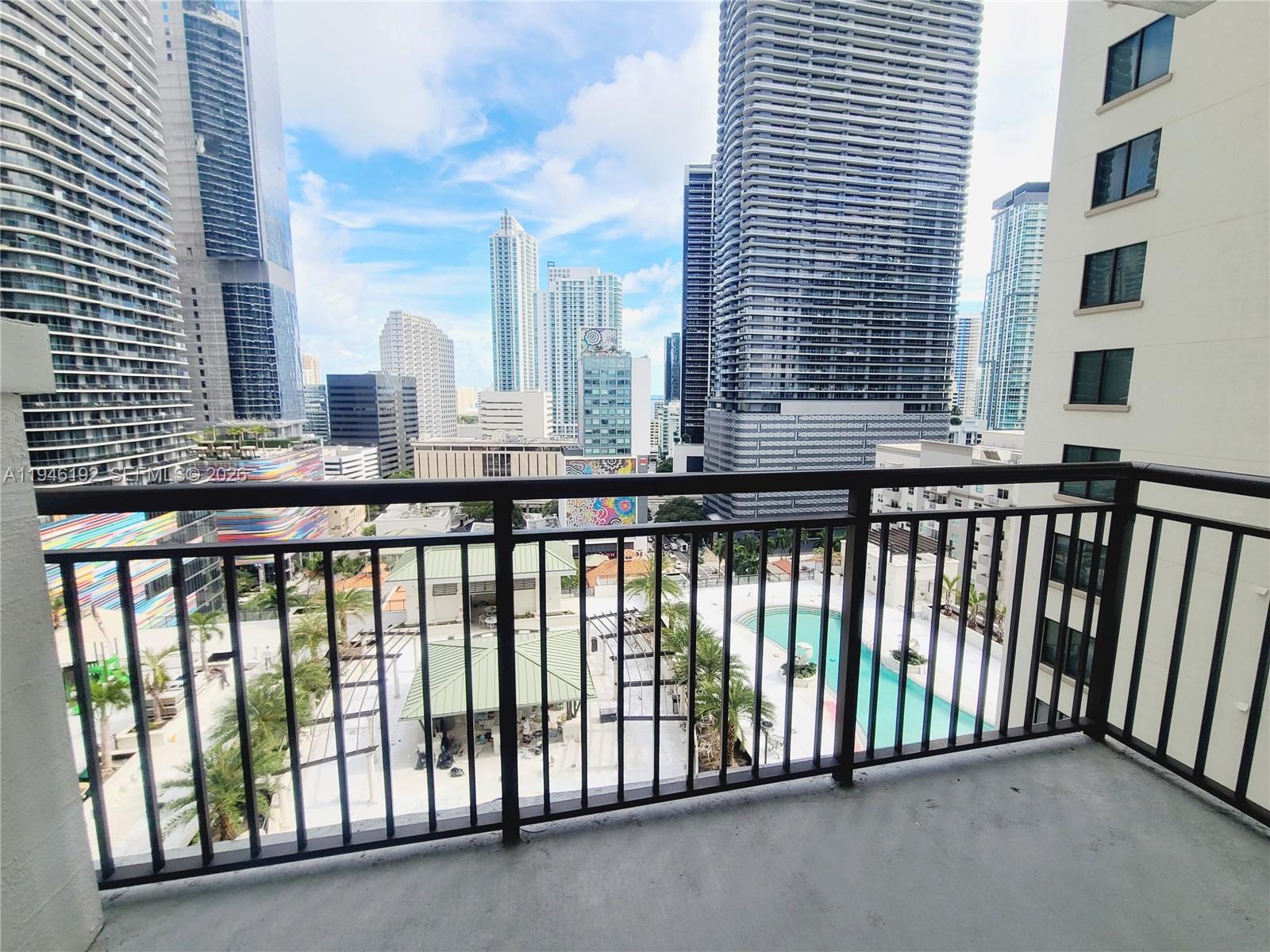 999 Southwest 1st Avenue, Unit 1808 Miami, FL 33130 - Photo 3 of 16 a view of a balcony with city view
