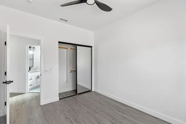 wooden floor in an empty room