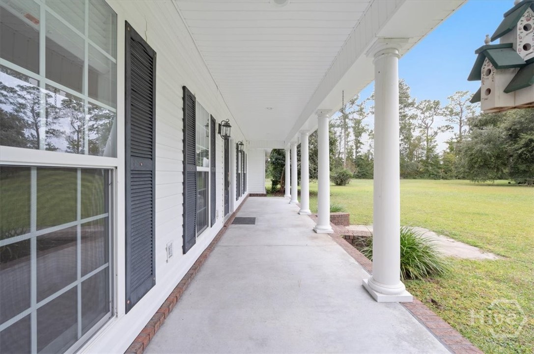 876 Old Darien Highway Riceboro, GA 31323 - Photo 4 of 38 Front porch