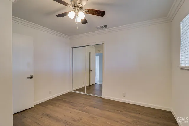 wooden floor in an empty room