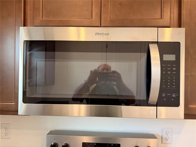 a view of wooden cabinet