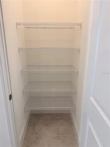 a view of a room with shelf