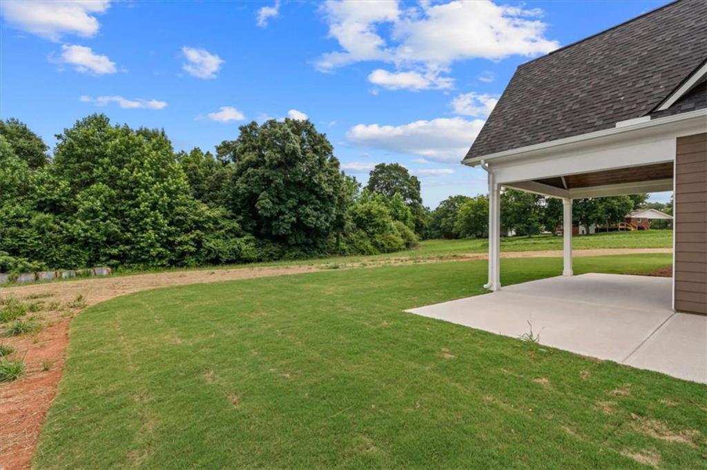 591 Welcome Road Roopville, GA 30170 - Photo 49 of 60 a view of a house with backyard and porch