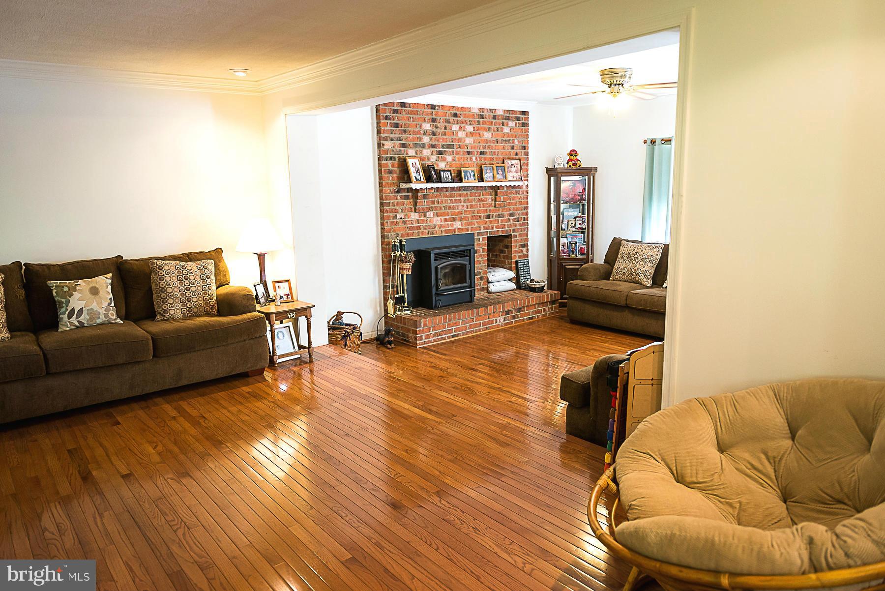 7105 Henson Landing Road Welcome, MD 20693 - Photo 3 of 30 Living Room looking into step down family room