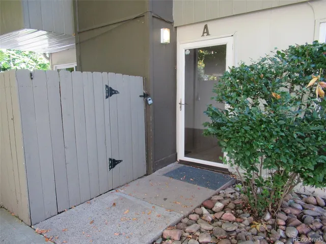 a view of a small space