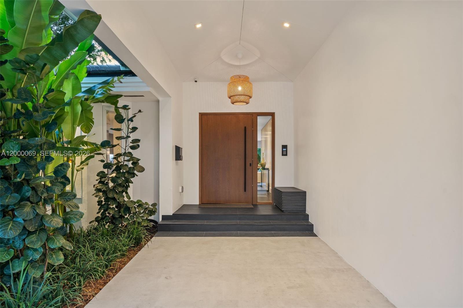 4800 Bay Point Road Miami, FL 33137 - Photo 19 of 74 a view of entryway with a front door