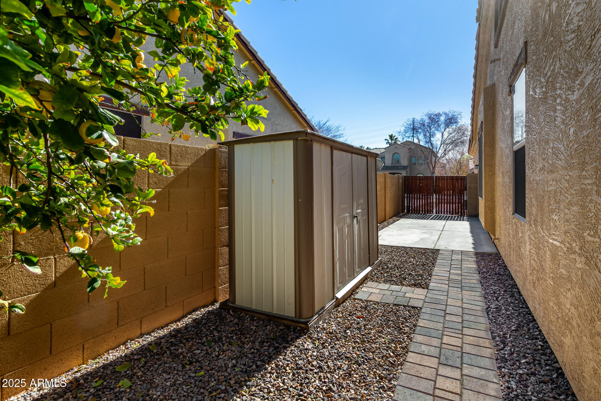 1246 East Baranca Road Gilbert, AZ 85297 - Photo 38 of 38 storage shed/RV gate