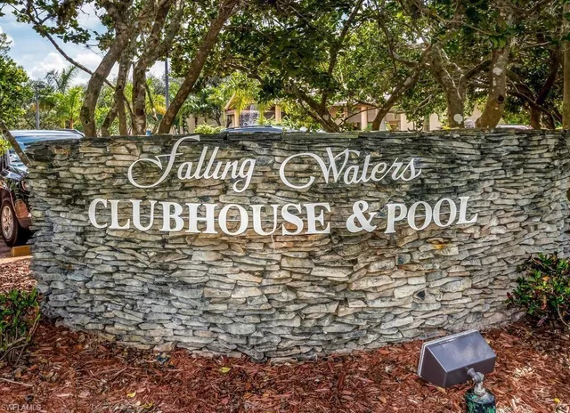 a view of a sign board