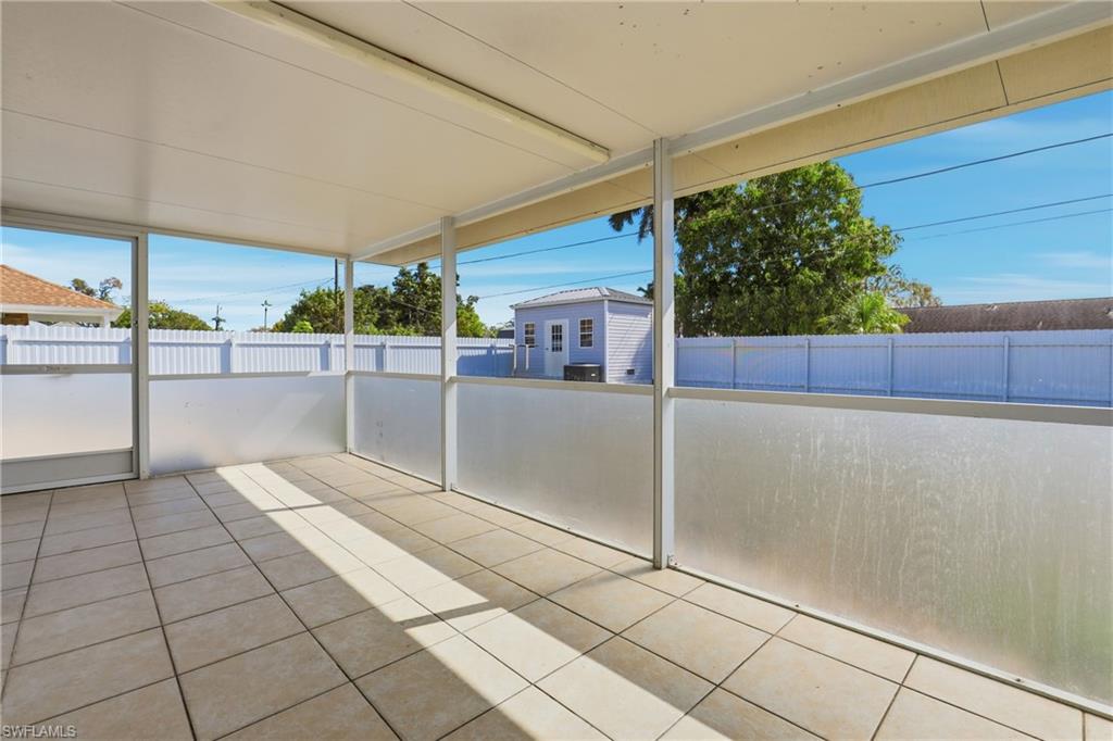 5312 17th Avenue Southwest Naples, FL 34116 - Photo 32 of 45 View of unfurnished sunroom